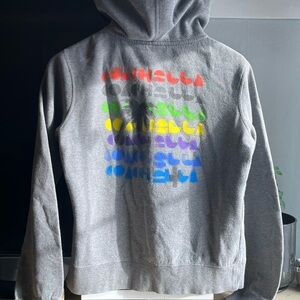 RARE Coachella Spray Paint Hoodie